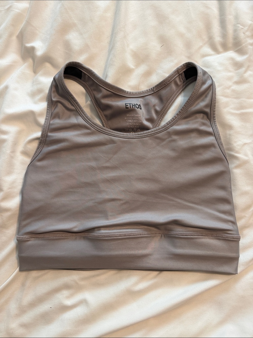 Women's Racerback Sports Bra - silver